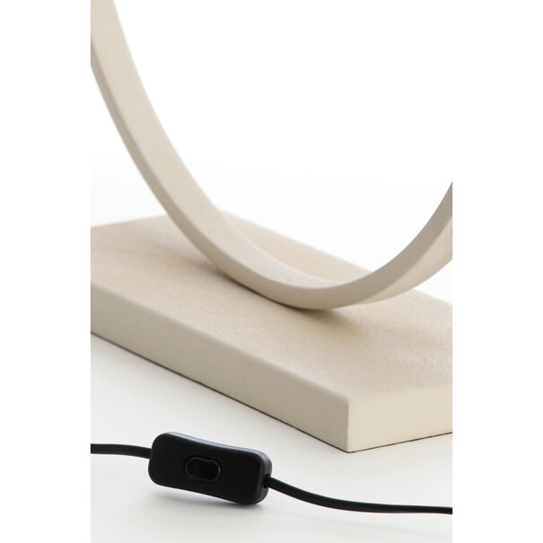 Light en Living Lampvoet LIVA crème - Diverse afmetingen