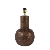 Lampvoet Ø26x83 cm BURIRA glitter bruin-brons