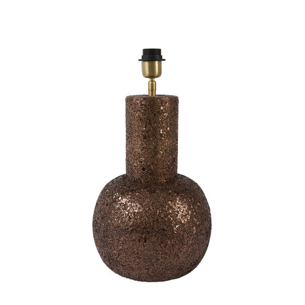 Light en Living Lampvoet Ø26x83 cm BURIRA glitter bruin-brons