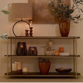 Lampvoet 39x15x39,5 cm ELIORO mat bruin-brons
