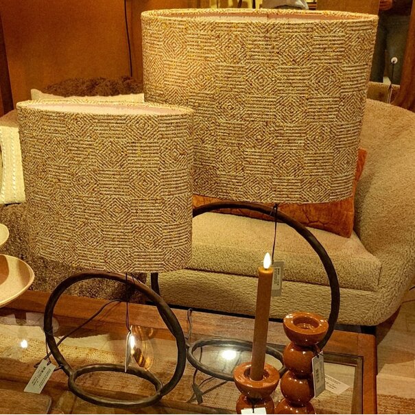 Light en Living Lampvoet 39x15x39,5 cm ELIORO mat bruin-brons