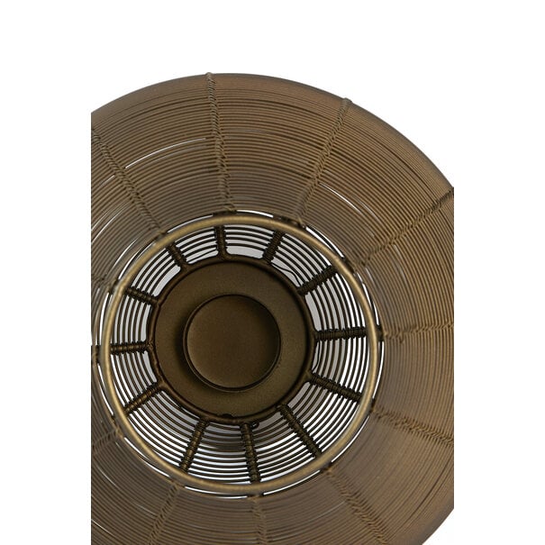 Light en Living Windlicht Ø24x40 cm MARET mat bruin-brons