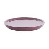 Schaal Ø42x5 cm ADA glans aubergine