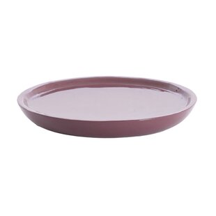 Schaal Ø42x5 cm ADA glans aubergine