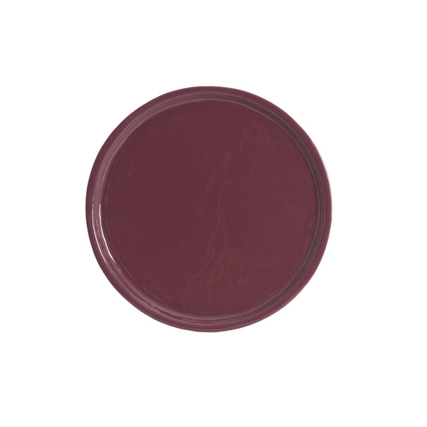 Light en Living Schaal Ø42x5 cm ADA glans aubergine