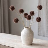 Kunstbloem Taraxacum 3x bruin - 8 x 20 x 80 cm