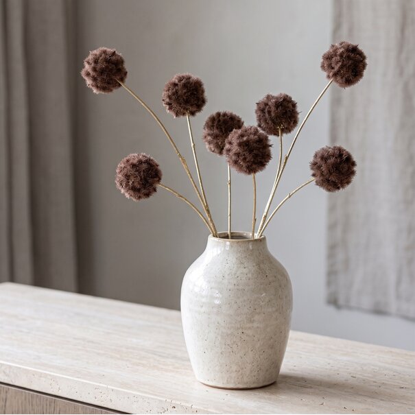 Countryfield Kunstbloem Taraxacum 3x bruin - 8 x 20 x 80 cm