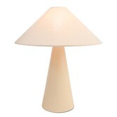 Tafellamp E14 Ø40x44,5 cm DOLORE zand+linnen naturel