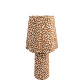 Tafellamp Ø25x50 cm MUSABY zand+bruin
