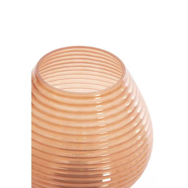 Light en Living Tafellamp LED Ø22x27 cm ALENNA glas koraal