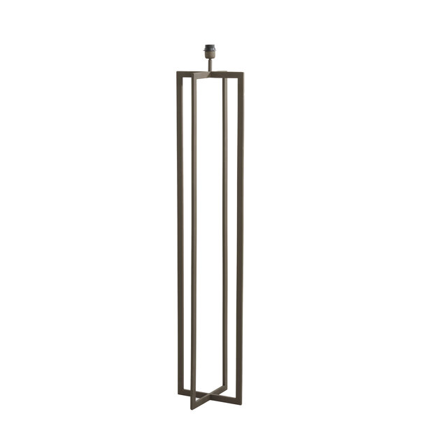 Light en Living Vloerlamp 30x30x140 cm MACE bruin van Light & Living