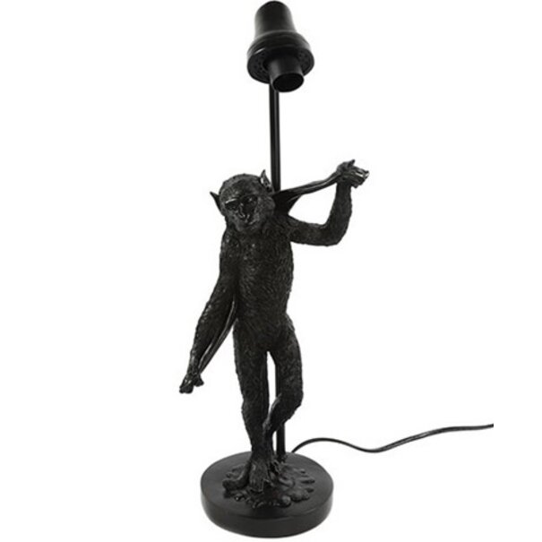 Countryfield Tafellamp Aap Douche Orwell Zwart - Stoere Dierenlamp