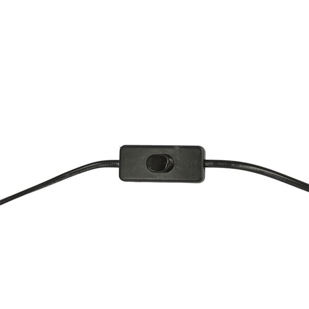 Countryfield Tafellamp Aap Cheeta Zwart E27 - Stoer & Sfeervol
