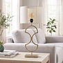 Lampvoet RIAVA licht goud - Light & Living