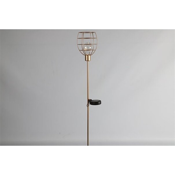 Countryfield Countryfield Solarlamp tuinsteker Ilja goud - Sfeervolle buitenverlichting