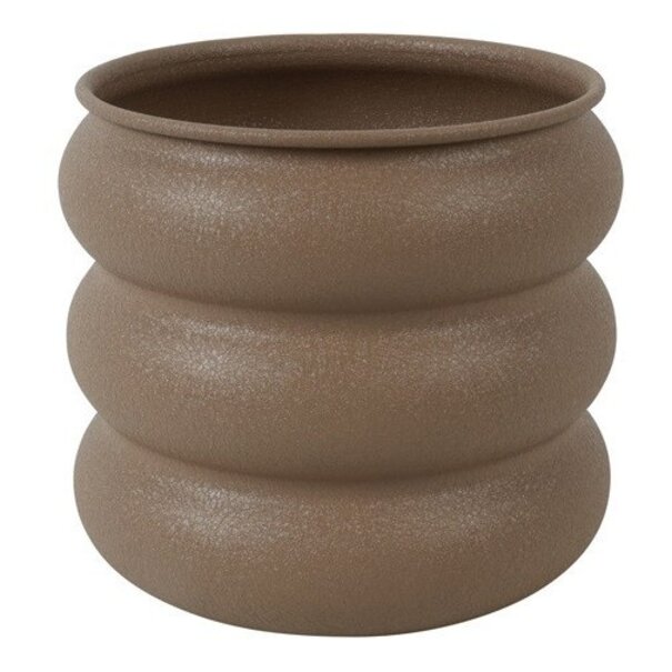 Countryfield Bloempot Rings M bruin - 20 x 20 x 18 cm