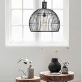 Hanglamp Las Salinas groot zwart