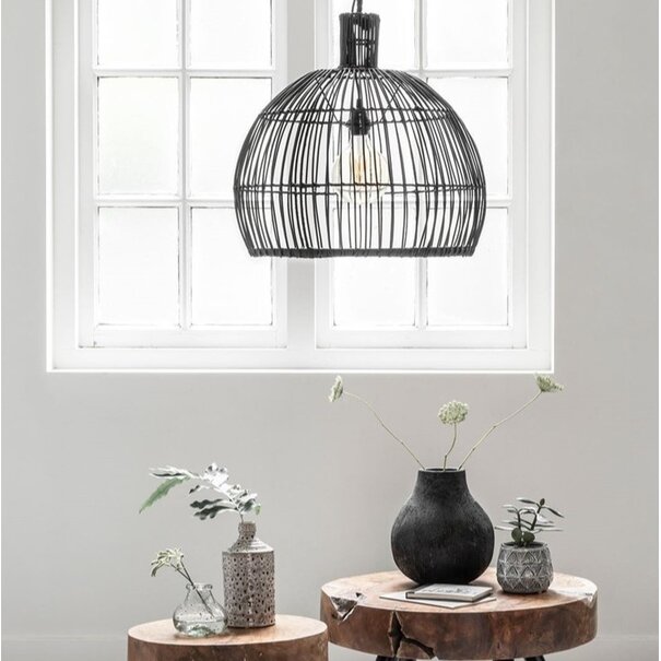 Hanglamp Las Salinas groot zwart