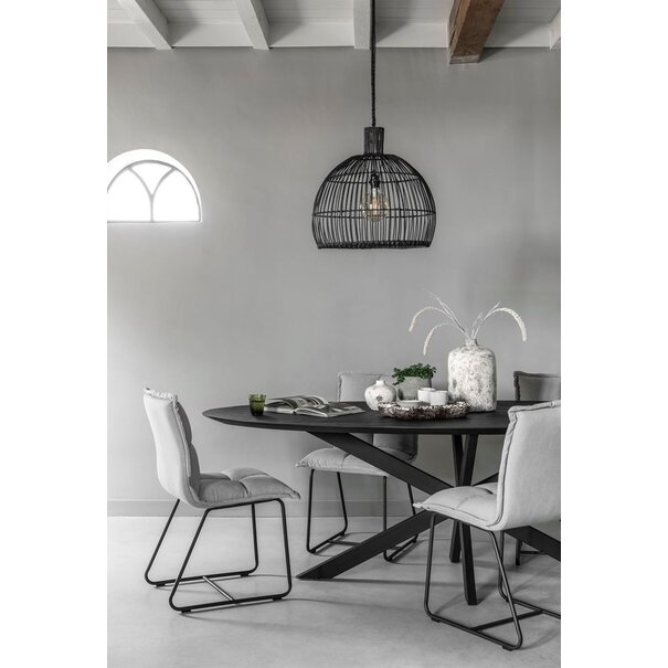 Hanglamp Las Salinas groot zwart