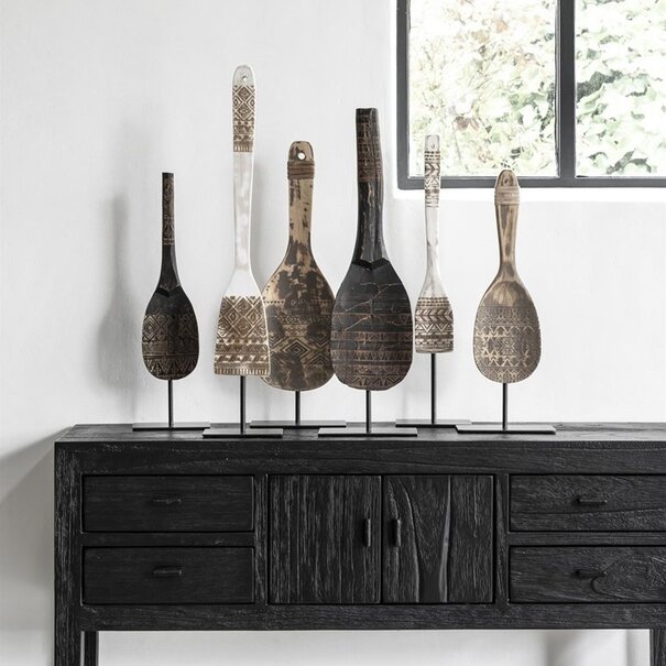 Tribal Spoon whitewash set van 2