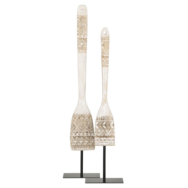 Tribal Spoon whitewash set van 2