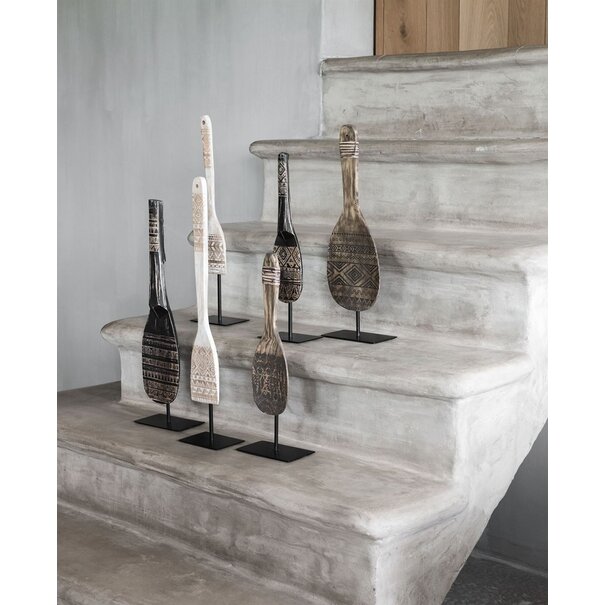 Tribal Spoon whitewash set van 2