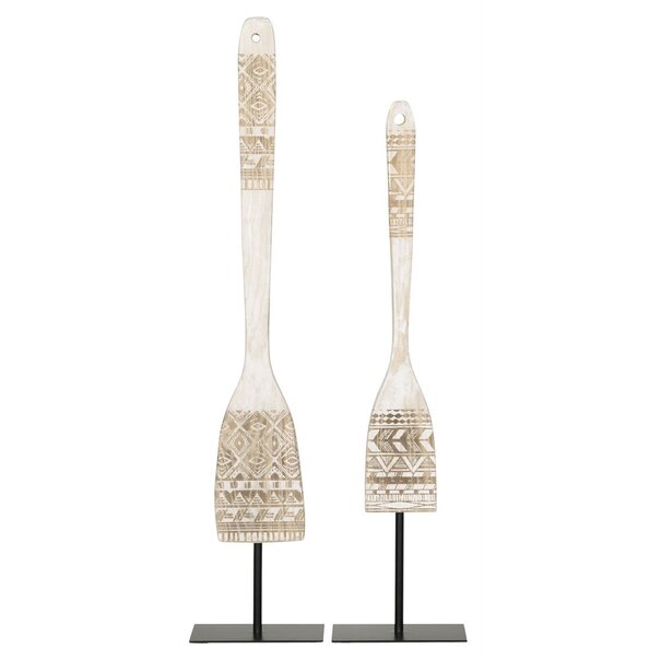 Tribal Spoon whitewash set van 2