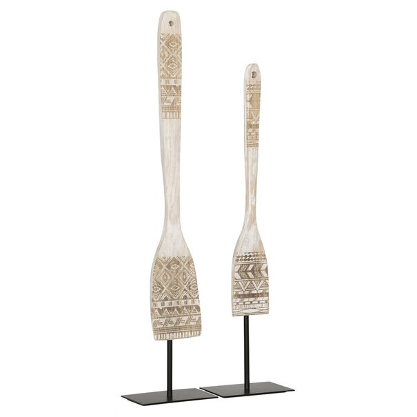 Tribal Spoon whitewash set van 2