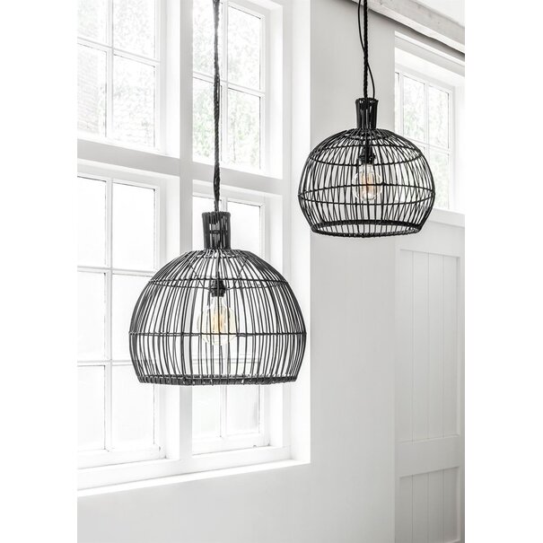 Hanglamp Las Salinas klein zwart