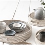 Dienblad Rond Rattan Saint Barths – set van 2
