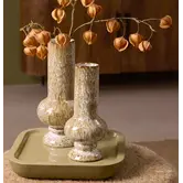 Kunstbloem 20x10x100 cm PHYSALIS terra-oranje