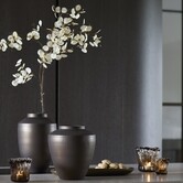 Kunstbloem 30x10x118 cm EUCALYPTO crème