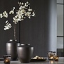 Kunstbloem 30x10x118 cm EUCALYPTO crème