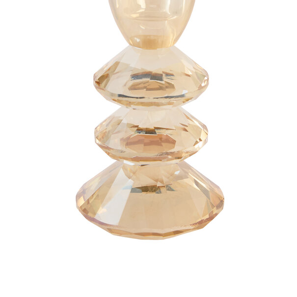 Light en Living Kandelaar Ø8x14 cm ROVELO glas amber