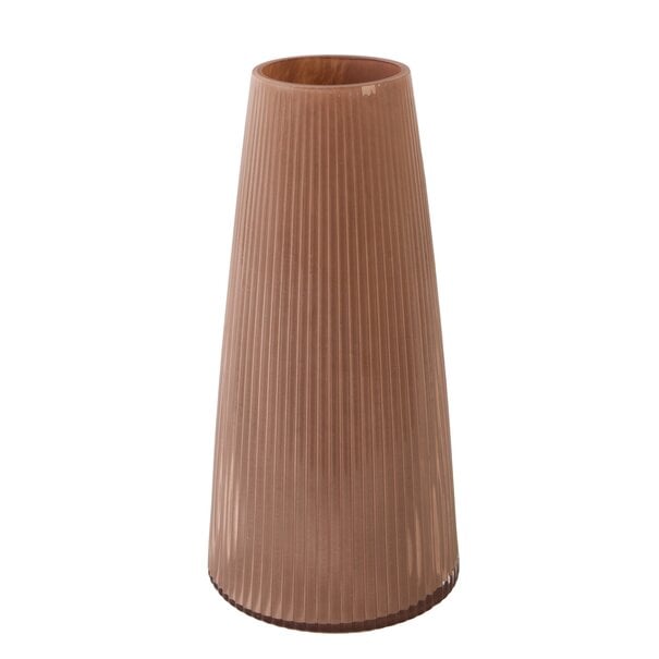 Light en Living Vaas Ø15x29,5 cm FARENZO glas oud roze