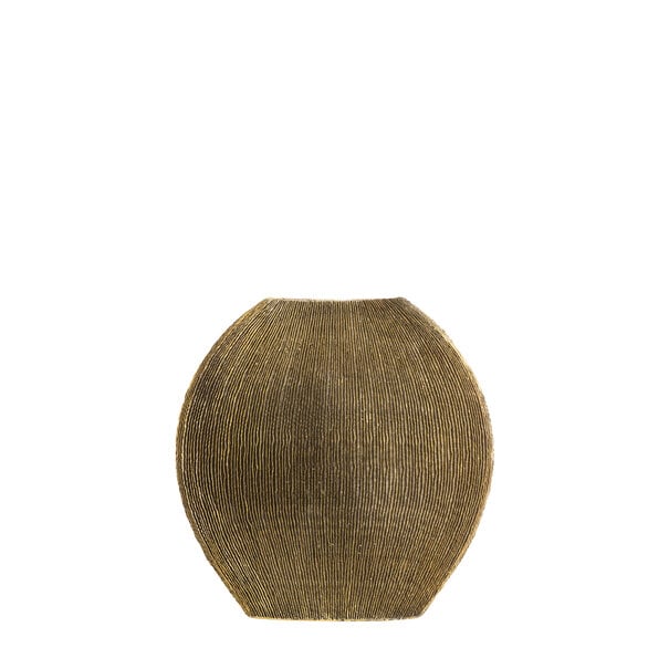 Light en Living Vaas deco 41x13x39,5 cm BUBIO antiek brons