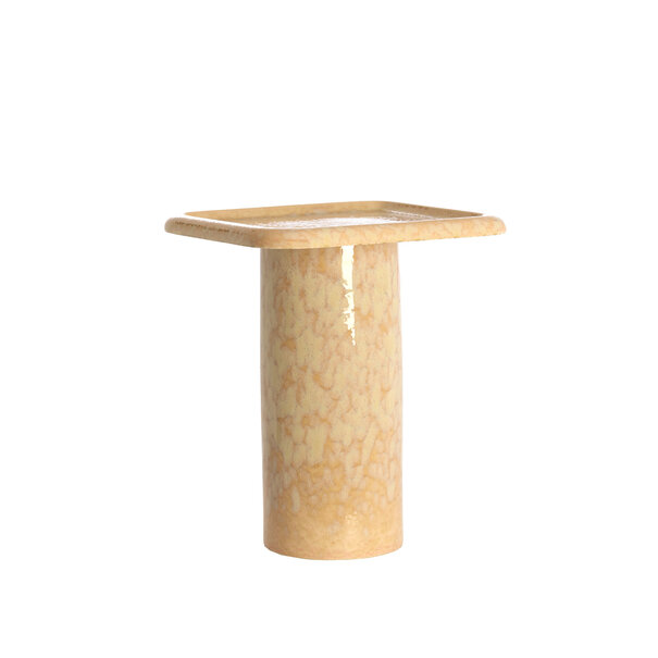 Light en Living Bijzettafel LUARCA 40x40x48 cm keramiek licht perzik | Light & Living