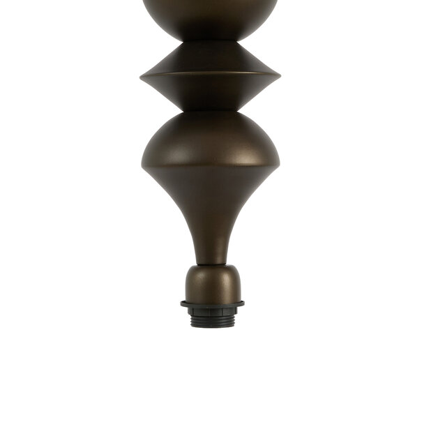 Light en Living Pendel Ø13x34 cm SIOTA mat bruin-brons