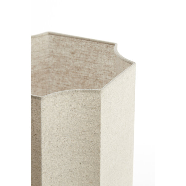 Light en Living Kap cilinder 25x25x35 cm DASLI naturel