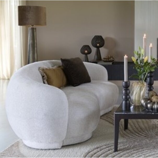 Light en Living Lampenkap cilinder LUBIS bruin - Diverse maten