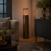 Windlicht Ø25,5x107 cm YON mat bruin-brons