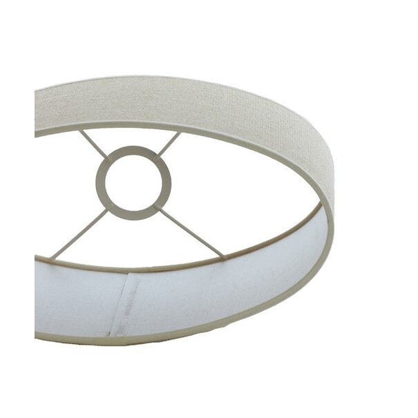 Light en Living Kap ovaal recht smal 38-17,5-28 cm SENDAI zand