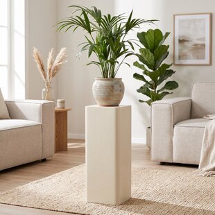 Zuil 30,5x30,5x80 cm ALURIO creme crackle