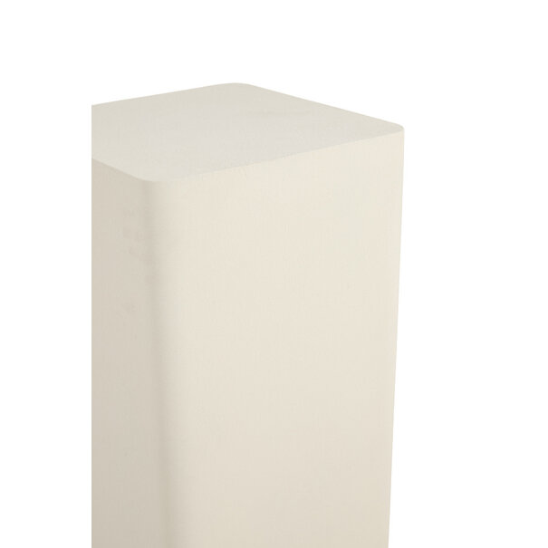 Light en Living Zuil 30,5x30,5x80 cm ALURIO creme crackle