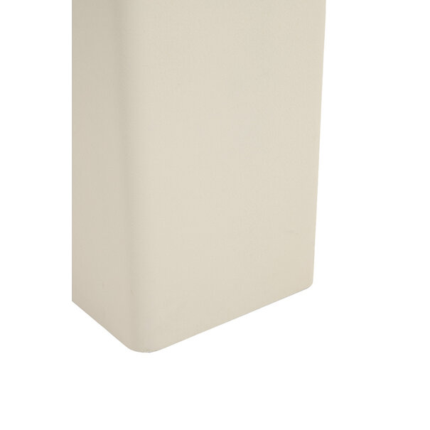 Light en Living Zuil 30,5x30,5x80 cm ALURIO creme crackle