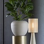 Pot deco Ø40x35 cm MILZO mat licht grijs