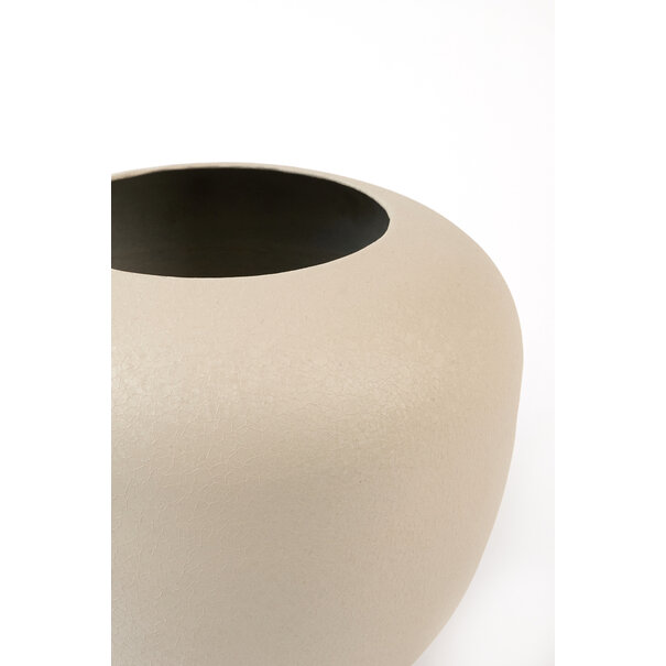 Light en Living Pot deco Ø40x35 cm MILZO mat licht grijs