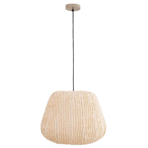 PTMD Hanglamp Tayma Creme Striped L