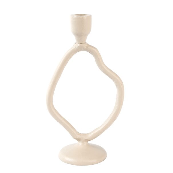 Light en Living Kandelaar 14x9x25,5 cm JEZRA creme