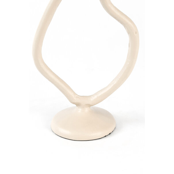 Light en Living Kandelaar 14x9x25,5 cm JEZRA creme